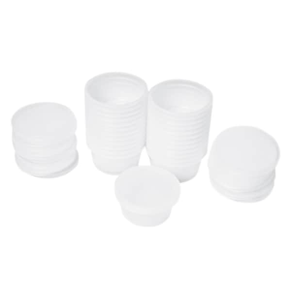 Fabrication Enterprises 10-0948 Containers And Lids Only For 3 Oz. Putty